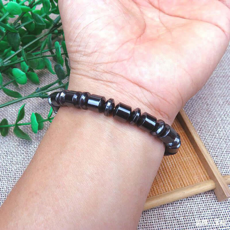 Unisex Pentagram Stone Magnetic Health Bracelet Jewelry