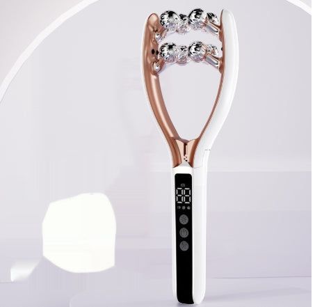 V-Roller EMS Microcurrent - Face Roller with Red & Blue Light Therapy