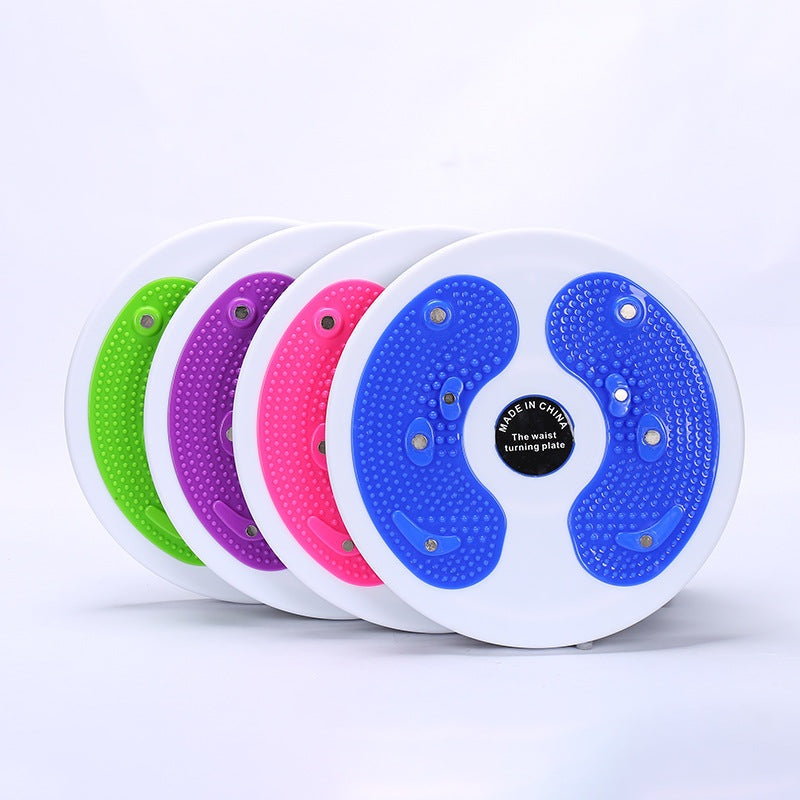 Magnetic disc exercise waist twister fitness equipment in multiple colors