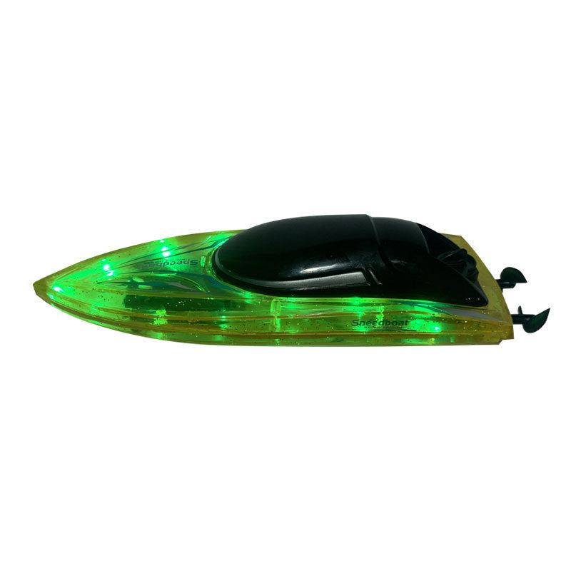 Electric Water Remote Control Ship - Waterproof Automatic Reset Kids Toy Boat