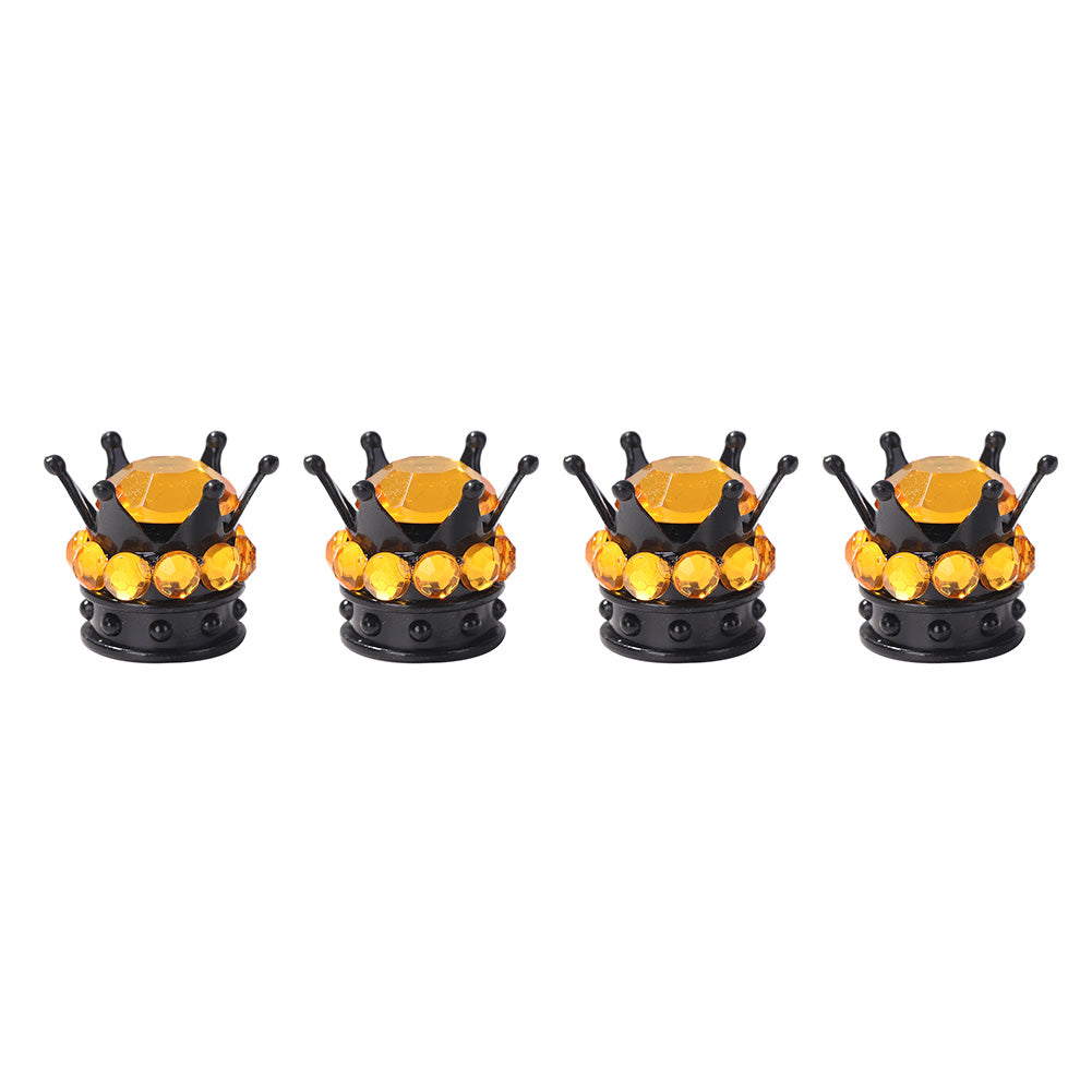 Crown Valve Diamond Valve Core Tire Ornament