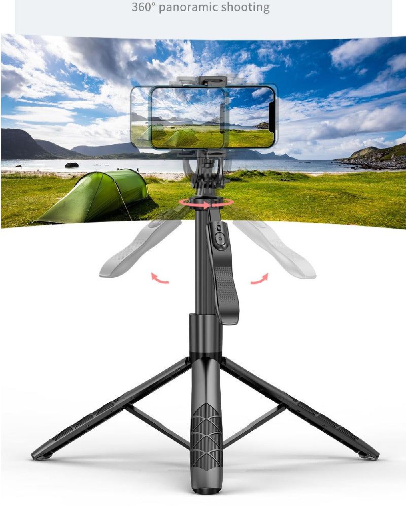 360 auto face tracking AI smart gimbal phone holder with 360° rotation and gesture control for stable smartphone video recording