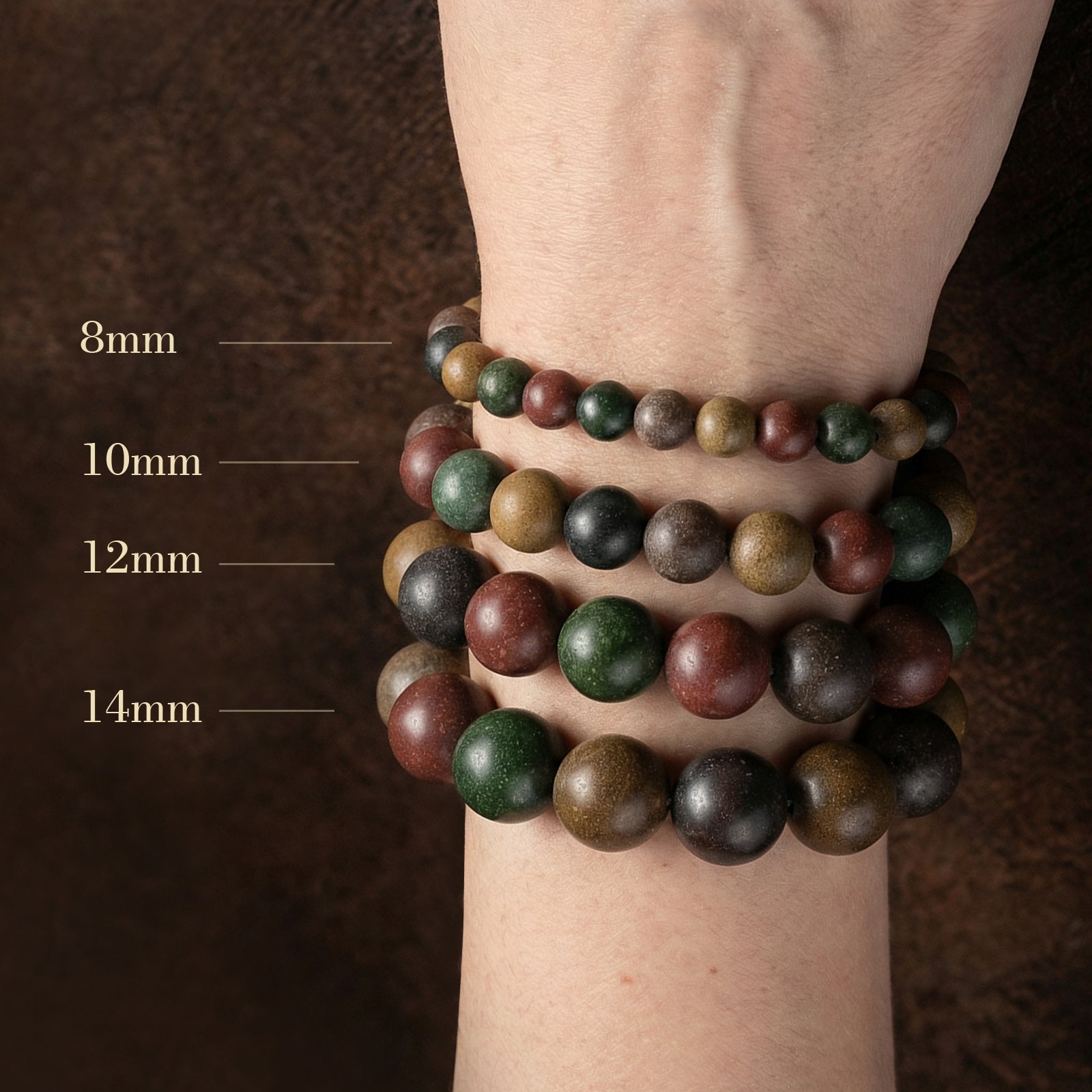 Natural Stone Chakra Healing Bracelet - Handmade Crystal Energy Beaded Bracelet