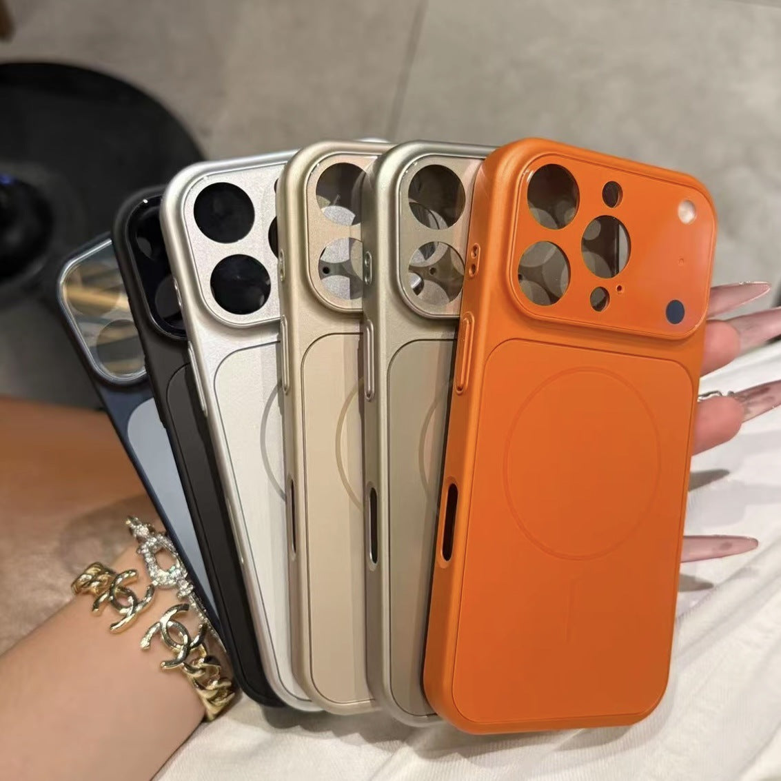 Magnetic iPhone Case – Nano Frosted Glass MagSafe Cover | iPhone 13–17