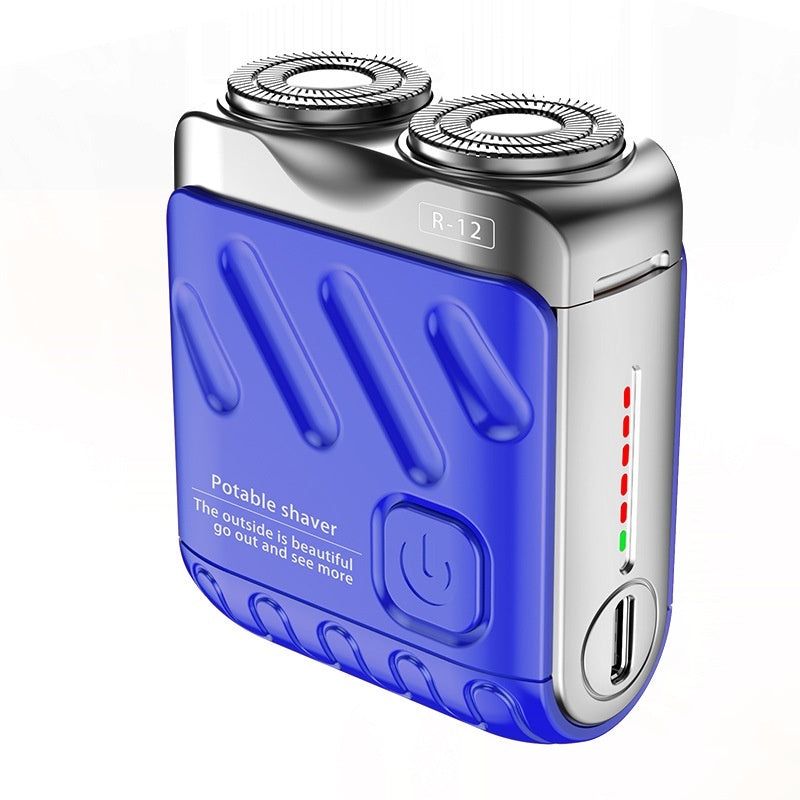 Pocket Pro Dual-Ring Travel Men Shaver