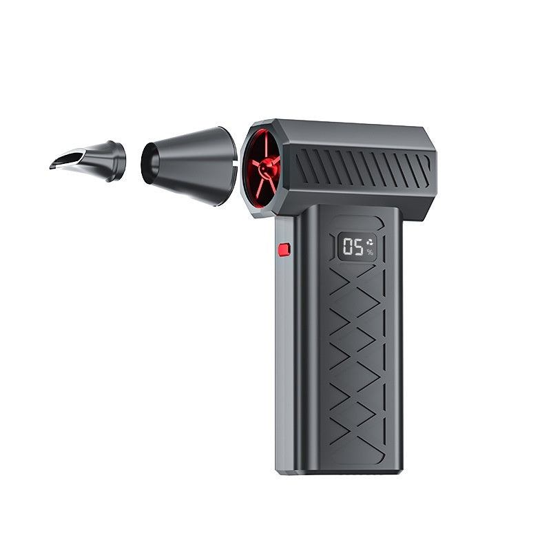 High-power High-speed Turbine Dust Removal Snow Blowing Emergency Lighting Rescue Broken Window Hammer Fan