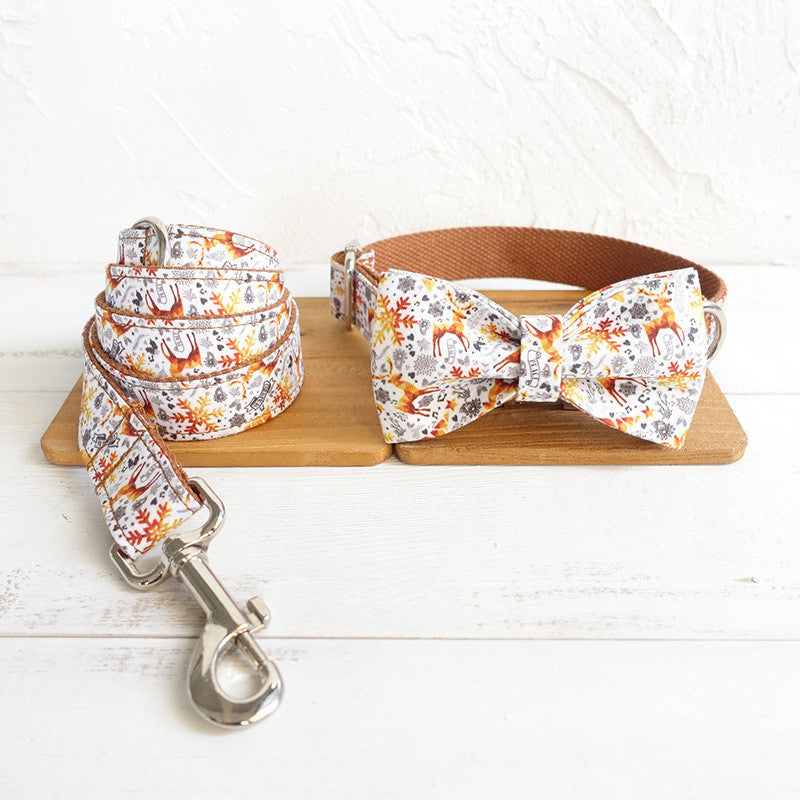 Golden Pet Bow Tie for Dogs & Cats