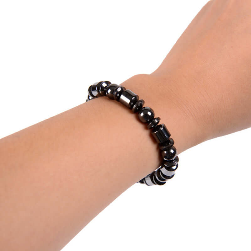 Unisex Pentagram Stone Magnetic Health Bracelet Jewelry