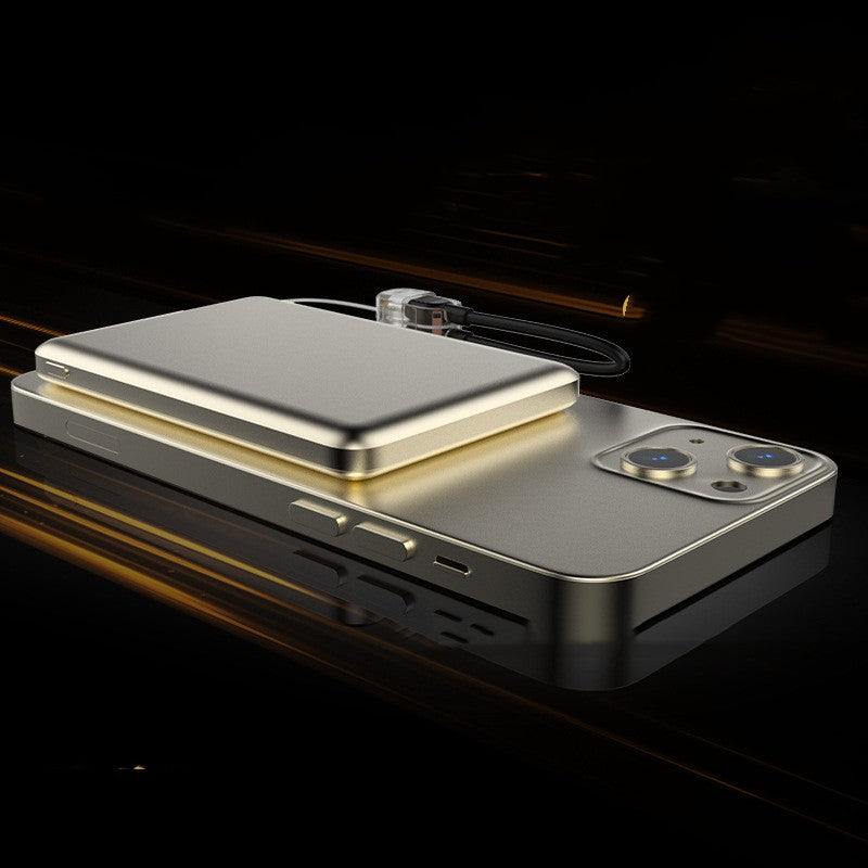 Ultra-Thin Magnetic Wireless Power Bank - 10000mAh Portable Fast Charger