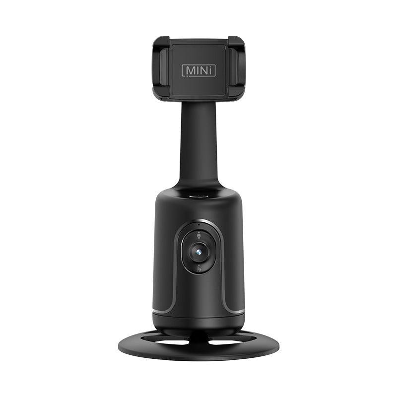 360 Auto Face Tracking AI smart gimbal with 360° rotation, gesture control, and tripod compatibility for smartphones