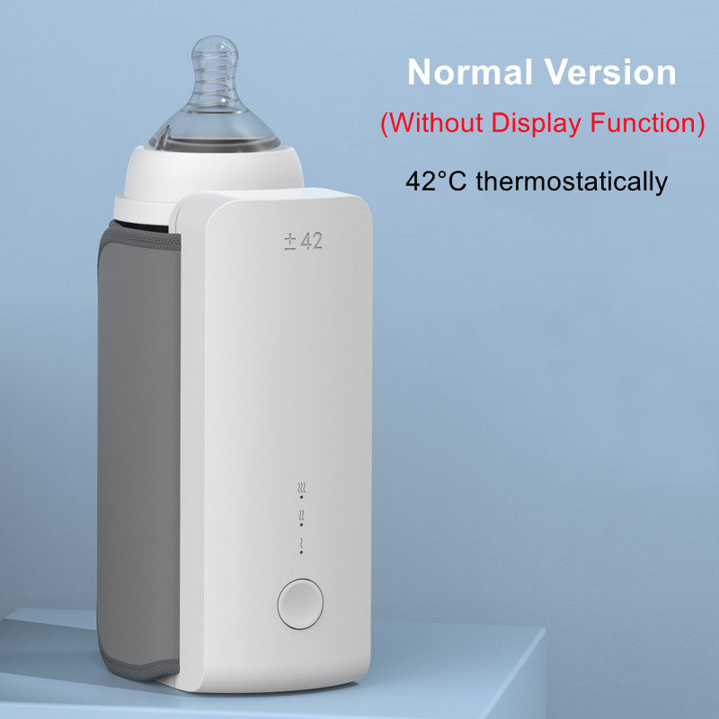 Portable Wireless Rechargeable Baby Bottle Warmer - USB Travel Milk Warmer