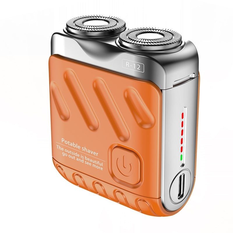 Pocket Pro Dual-Ring Travel Men Shaver