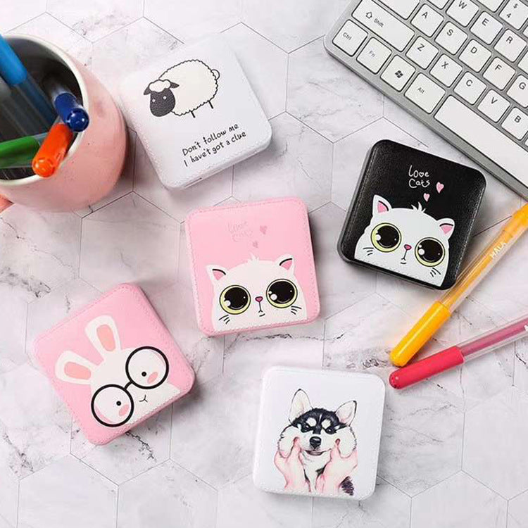 Ultra-Thin Cartoon Girl Power Bank - 10000mAh Cute Portable Charger