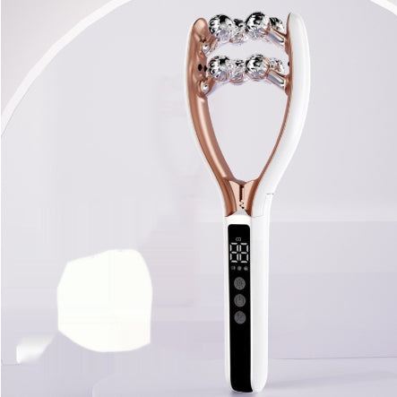 V-Roller EMS Microcurrent - Face Roller with Red & Blue Light Therapy