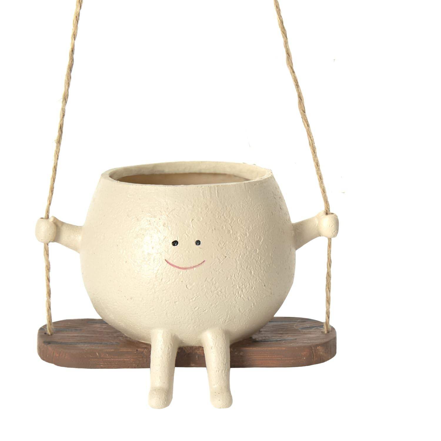 Swing Face Planter Pot | Cute Wall Hanging Succulent Flower Pot